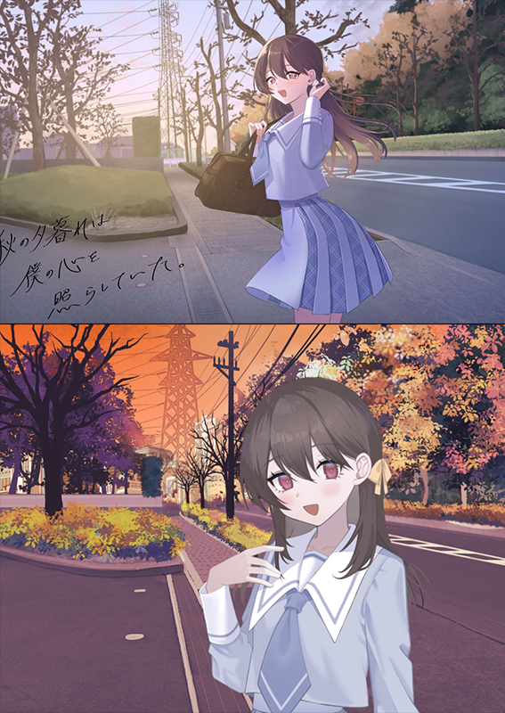 新汉化[日式ADV] 秋日的薄暮，照亮了我的心。 秋の夕暮れは僕の心を照らしていた。 汉化版 [990M]-爱玩ACG