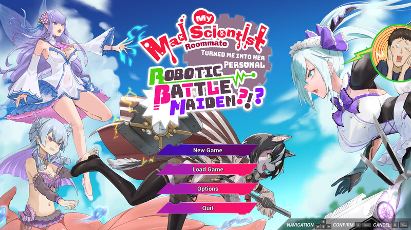 补档【回合RPG/萝莉女仆/多空】疯狂科学家室友（My Mad Scientist Roommate）V1.0 STEAM原版EN【3.30G】-爱玩ACG