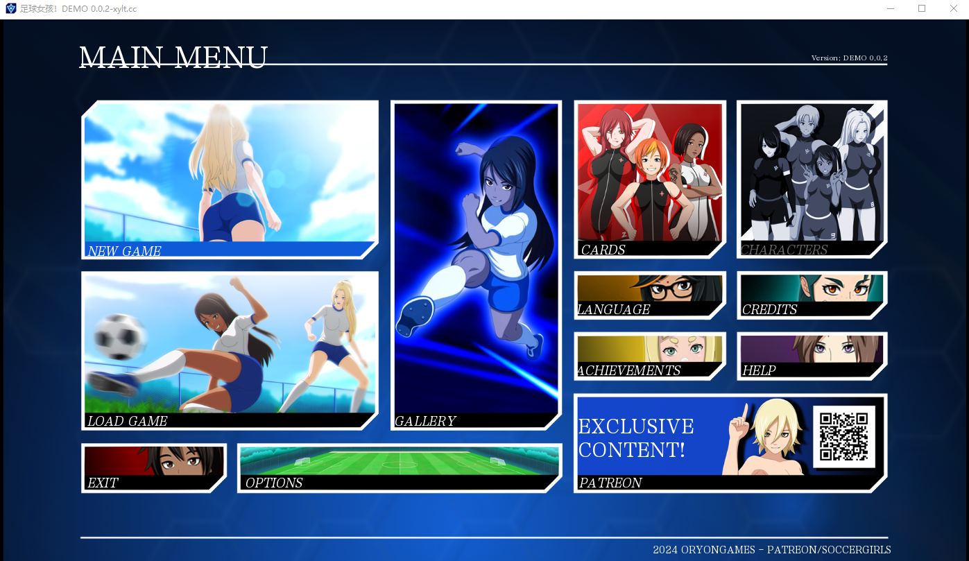 补档【欧美SLG/AIGPT汉化/3D】足球女孩Soccer Girls! [v0.0.2]【PC+安卓/1.3G】-爱玩ACG