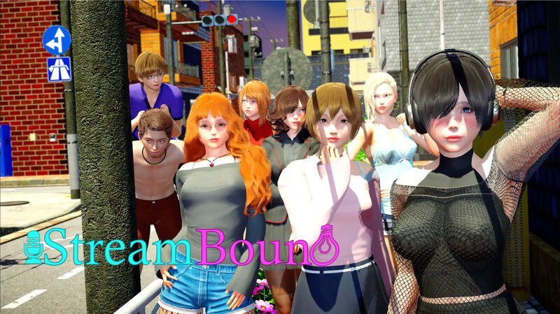 【亚洲风SLG/动态/汉化】流媒体绑定（StreamBound）V1.0 内嵌AI汉化【PC+安卓-300MB】-爱玩ACG