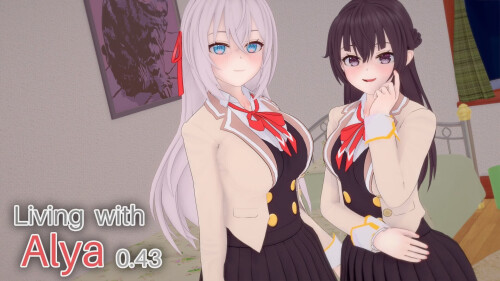 更新[日式SLG/动态] 与艾莉亚一起生活 Living with Alya v0.46 汉化版 [PC+安卓 2.0G]-爱玩ACG