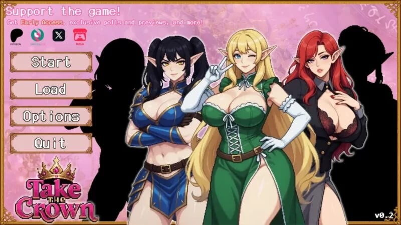 更新[欧美SLG/动态] 精灵少女夺冠记 Take the Crown v0.5 汉化版 [PC+安卓 2.0G]-爱玩ACG