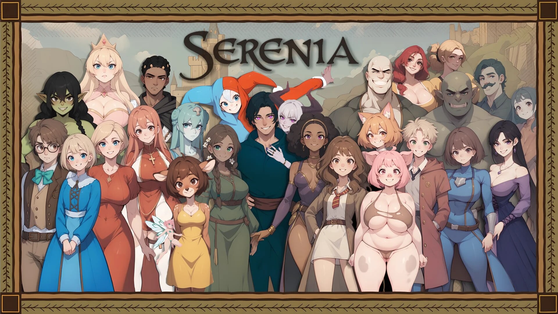 更新[日式SLG/动态] 塞伦尼亚 Serenia v1.3i 汉化版 [PC+安卓 3.0G]-爱玩ACG