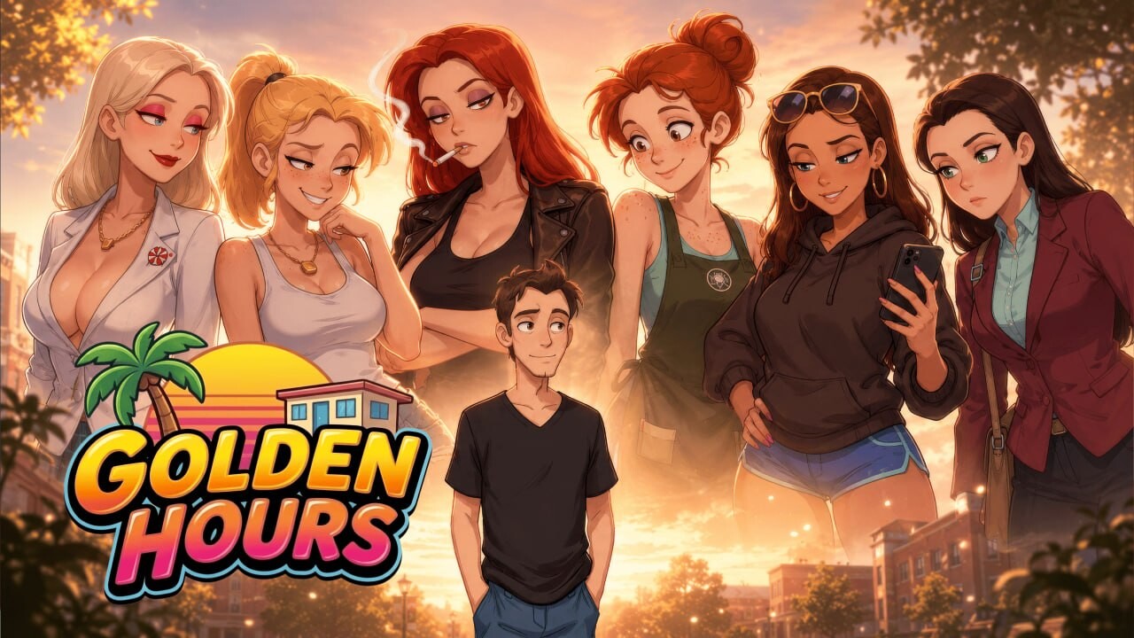 更新[日式SLG/动态] 黄金时刻 Golden Hours v0.6 汉化版 [PC+安卓 4.20G]-爱玩ACG