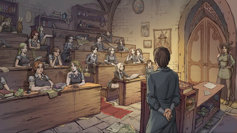 图片[1]-更新[欧美SLG/动态] 教育赫敏2：无辜女巫 Innocent Witches v0.12.2B Fix2 官中版 [PC+安卓 4.90G]-爱玩ACG